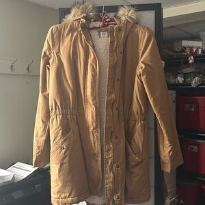 Khaki Winter Coat